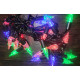 Гирлянда новогодняя сосулька Christmas Light 4 м цвет мультик