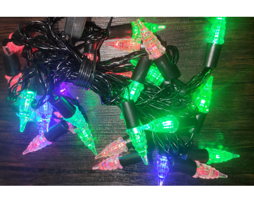 Гирлянда новогодняя сосулька Christmas Light 4 м цвет мультик Гирлянда новогодняя сосулька Christmas Light 4 м цвет мультик