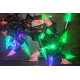 Гирлянда новогодняя сосулька Christmas Light 4 м цвет мультик