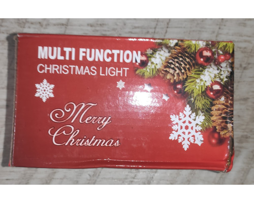 Гирлянда новогодняя сосулька Christmas Light 4 м цвет мультик Гирлянда новогодняя сосулька Christmas Light 4 м цвет мультик