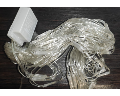 Гирлянда новогодняя Christmas Light 200 Led 15 м синяя Гирлянда новогодняя Christmas Light 200 Led 15 м синяя