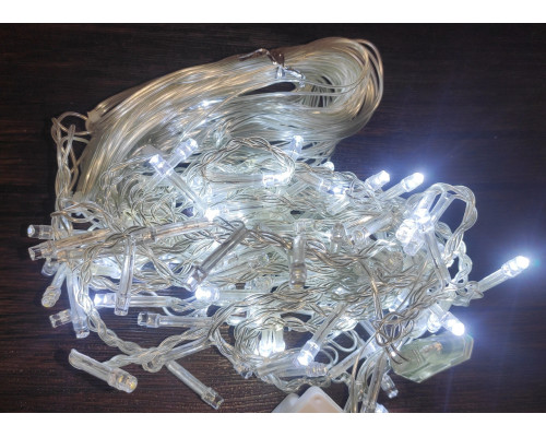 Гирлянда новогодняя Led Decorative Lights 100 LED 15 м цвет белый Гирлянда новогодняя Led Decorative Lights 100 LED 15 м цвет белый