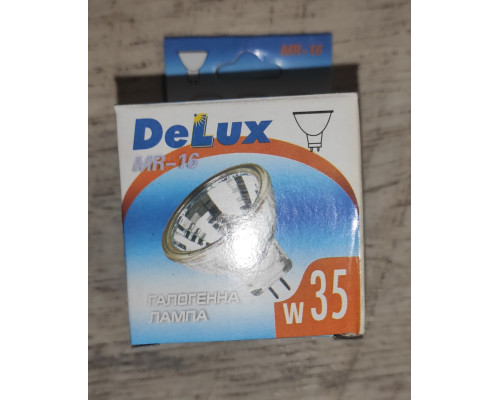 Распродажа Лампочка галогенная Deluxe 35W GX5.3 12V Распродажа Лампочка галогенная Deluxe 35W GX5.3 12V