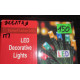 Гирлянда новогодняя Led Decorative Lights 100 LED 15 м цвет желтый