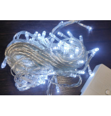Гирлянда новогодняя Christmas Light 100 LED 4 м цвет белый