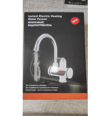 Водонагревательные кран Electric Heating Water Faucet&Shower LZ-008 с цифровым экраном новый белый