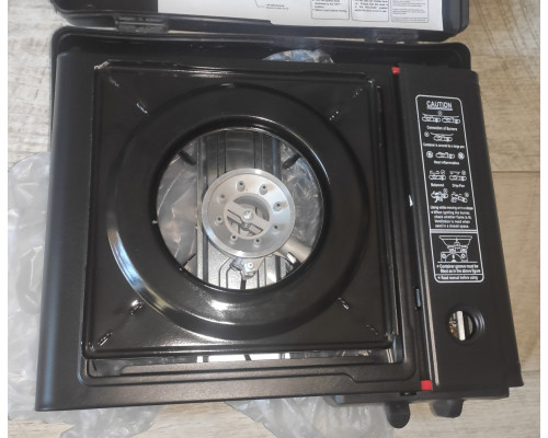 Плита газовая настольная под баллончик Happy Home одна конфорка Плита газовая настольная под баллончик Happy Home одна конфорка