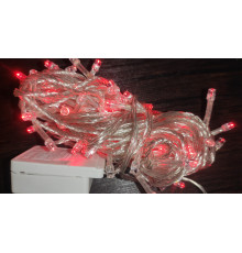 Гирлянда новогодняя Christmas Light 100 LED 4 м цвет красный