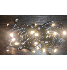 Гирлянда новогодняя Christmas Light 100 LED 4 м цвет желто-белый