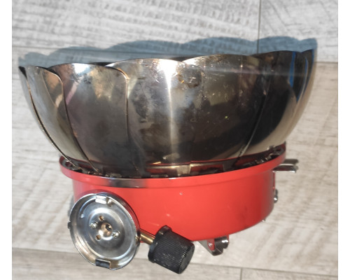 Распродажа Примус туристический газовая горелка Wild под газовый балончик б/у с дефектом