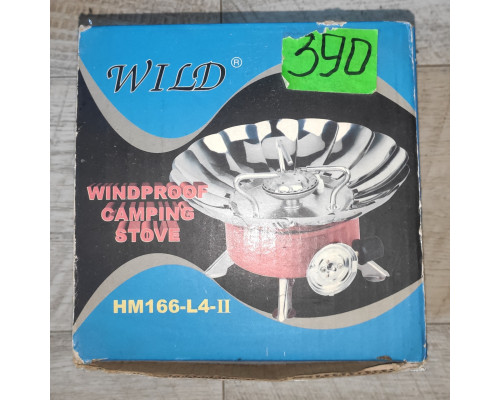 Распродажа Примус туристический газовая горелка Wild под газовый балончик б/у с дефектом