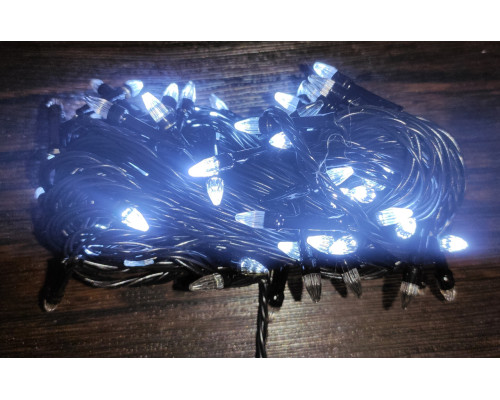 Гирлянда новогодняя Christmas Light 100 LED 4 м цвет белый Гирлянда новогодняя Christmas Light 100 LED 4 м цвет белый