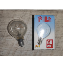 Распродажа Лампа накаливания Pila цоколь Е14 60 watt