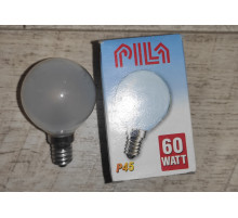 Распродажа Лампа накаливания Pila цоколь Е14 60 watt