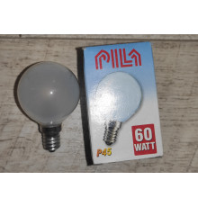 Распродажа Лампа накаливания Pila цоколь Е14 60 watt
