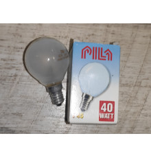 Распродажа Лампа накаливания Pila цоколь Е14 40 watt