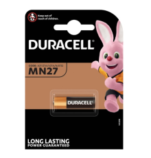 Батарейка лужна DURACELL MN27 BLN, 1шт в блістері, ціна за блістер