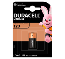 Батарейка DURACELL DL 123, 1 шт у блістері, ціна за блістер