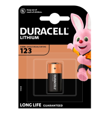 Батарейка DURACELL DL 123, 1 шт у блістері, ціна за блістер