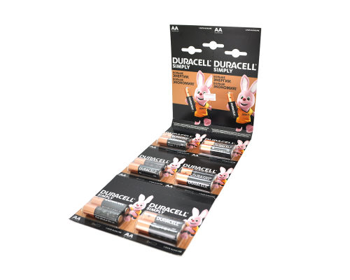 Батарейка лужна DURACELL LR06 (AA) MN1500, 12шт в блістері, ціна за блістер Батарейка лужна DURACELL LR06 (AA) MN1500, 12шт в блістері, ціна за блістер