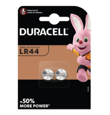 Батарейка лужна DURACELL LR44 / А76 / V13GA / A76, 2шт в блістері, ціна за блістер