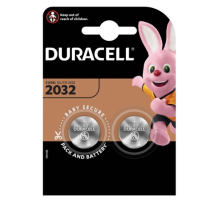 Батарейка літієва DURACELL DL2032, 2шт в блістері, ціна за блістер