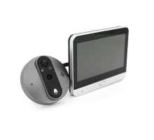 WiFi відеодомофон YOSO EYE1MPM43 з дисплеєм, пам'яттю та дзвінком на батареях (віддалений перегляд APP Tuya smart) WiFi відеодомофон YOSO EYE1MPM43 з дисплеєм, пам'яттю та дзвінком на батареях (віддалений перегляд APP Tuya smart)