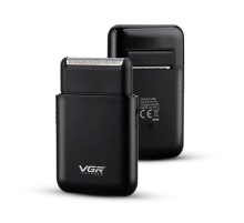 Електробритва VGR V-390 BLACK, шейвер, висувний триммер, Box