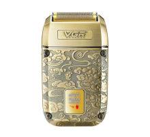 Електробритва VGR V-336, шейвер, потрійне лезо, LED display, металева, Box