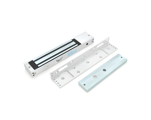 Електромагнітний замок MS-280LED + Куточок LS-280, до 280 кг, DC12V / 500mA, DC24V / 250mA. Розміри: 250х47х25 мм