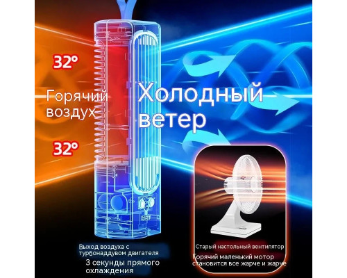 Вентилятор настольный портативный кондиционер HTKJ FHH-05