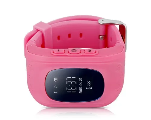 Детские смарт часы телефон Smart Baby Watch Q50 с GPS трекером Розовые Детские смарт часы телефон Smart Baby Watch Q50 с GPS трекером Розовые