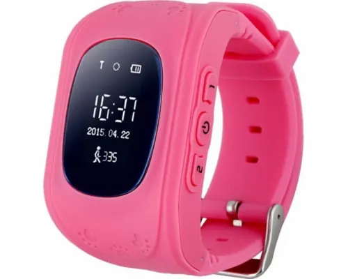 Детские смарт часы телефон Smart Baby Watch Q50 с GPS трекером Розовые Детские смарт часы телефон Smart Baby Watch Q50 с GPS трекером Розовые