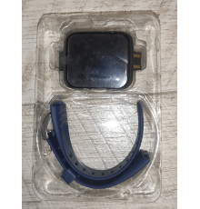 Смарт браслет Smart Bracelet ZN311 черный с синим ремешком