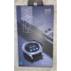 Смарт часы Smart Watch Sci-Tech HS-43 водонепроницаемые черные с синим браслетом
