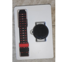 Смарт часы Smart Watch CV08 черные с красным