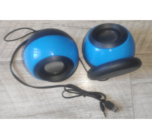 Колонки компьютерные проводные Mini Speaker E-116 синие Колонки компьютерные проводные Mini Speaker E-116 синие