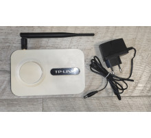 Маршрутизатор роутер TP-Link TL-WR740N 150 Мбит/сек белый б/у.