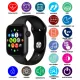 Умные часы Смарт часы Smart Watch T500 с сенсорным экраном и пульсометром голосовой вызов черные