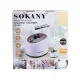 Підлоговий відпарювач для одягу SOKANY SK-4005 на 2 л, 1800 Вт, Білий