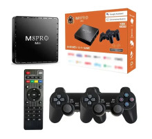 Игровая консоль M8 Рro Android Wireless Ретро приставка на 10000 игр