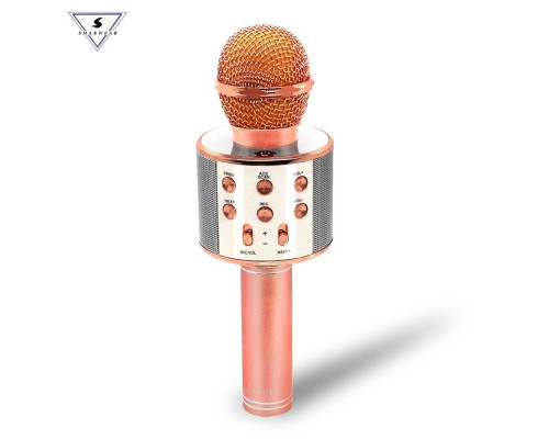 Bluetooth-мікрофон для караоке зі зміною голосу WSTER WS-858 Bluetooth-мікрофон для караоке зі зміною голосу WSTER WS-858