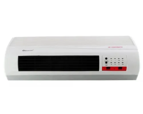 Настінний нагрівач із пультом керування Domotec 5961MS теплова завіса, 2 режими обігрівання, холодне обдування,