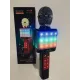 Караоке мікрофон WSTER WS-1828 з LED-підсвіткою (4 Голоси/USB/Bluetooth)