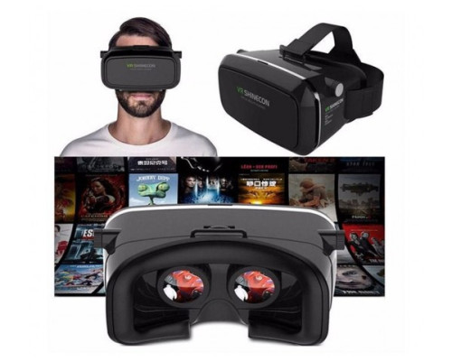3D очки виртуальной реальности VR BOX SHINECON + ПУЛЬТ 3D очки виртуальной реальности VR BOX SHINECON + ПУЛЬТ