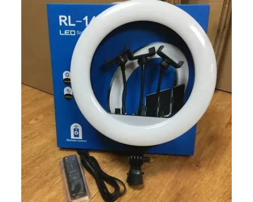 Профессиональная кольцевая led Rl 14 лампа 36 см Кольцевая светодиодная led Профессиональная кольцевая led Rl 14 лампа 36 см Кольцевая светодиодная led