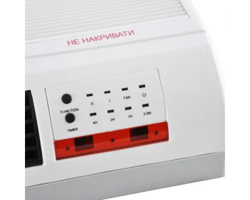 Настінний нагрівач із пультом керування Domotec 5961MS теплова завіса, 2 режими обігрівання, холодне обдування,