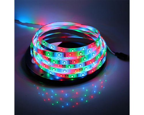 Светодиодная RGB лента 5м 2835 RGB с контроллером и блоком питания Светодиодная RGB лента 5м 2835 RGB с контроллером и блоком питания