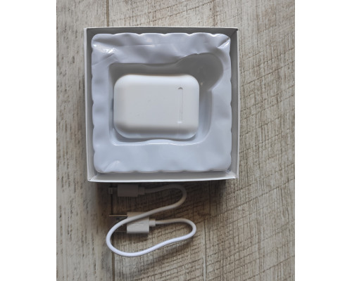 Наушники беспроводные inpods 12 с кейсом зарядки белые новый с дефектом