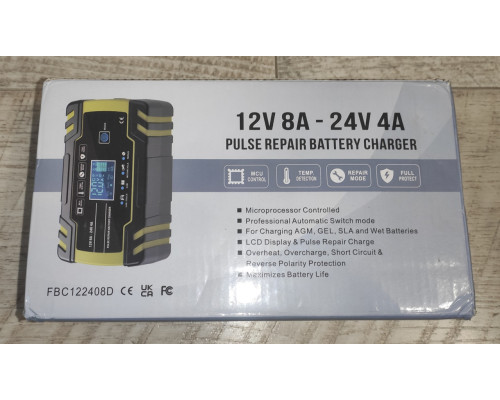 Зарядное устройство для аккумуляторов 12V 8a -24V 4A FBC122408D